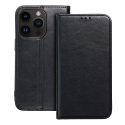 SMART MAGNETO knyginio tipo telefono dėklas iPhone 16 juodas SMART MAGNETO knyginio tipo telefono dėklas iPhone 16 juodas