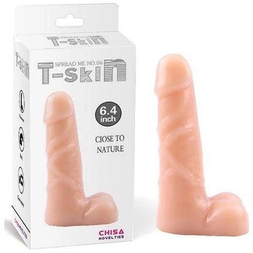 CHISA T-Skin Dildo Flesh Spread Me Nr.06