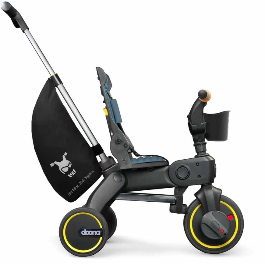 Складной трехколесный велосипед Doona LIKI S5 5in1, Океанский синий – 4