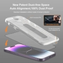 Full Glue Easy-Stick Box aizsargstikls telefona ekrānam iPhone 17 Pro | iPhone 18 Pro Full Glue Easy-Stick Box aizsargstikls telefona ekrānam iPhone 17 Pro | iPhone 18 Pro