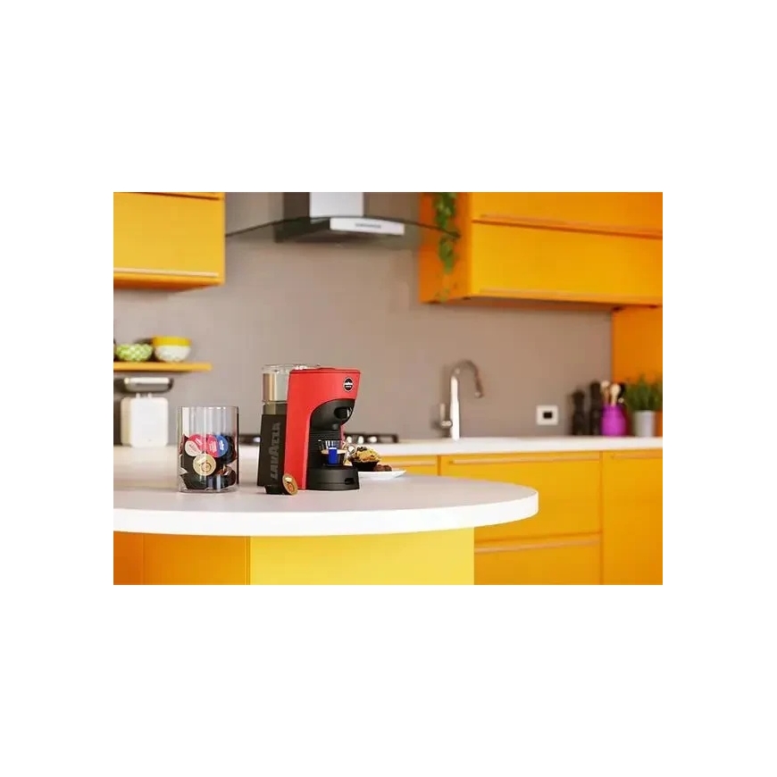 Lavazza kapselikahvinkeitin LM 840 Tiny Eco / 18000527 Musta, Punainen – 3