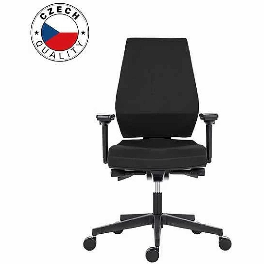 Powerton ERGO SIMA ergonominen toimistotuoli, musta