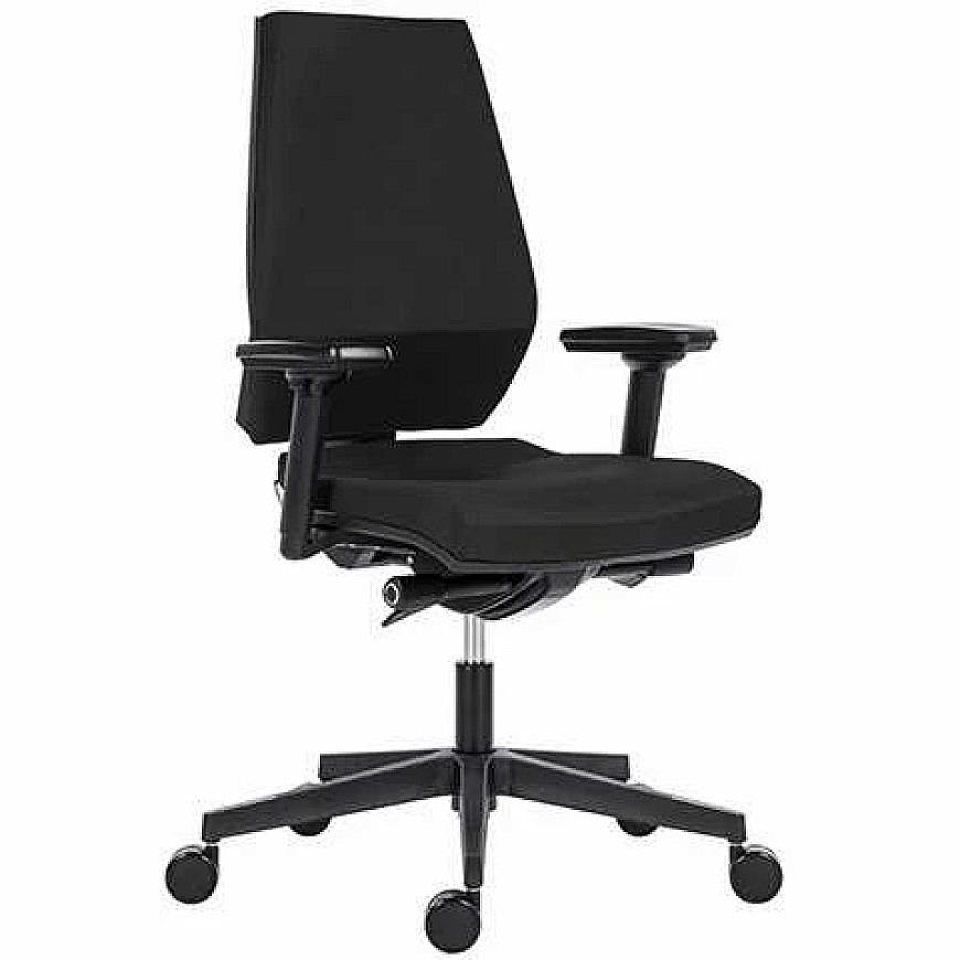 Powerton ERGO SIMA ergonomisks biroja krēsls, melns – 2