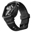 Spigen Rugged Armor Pro išmaniojo laikrodžio dėklas Apple Watch 12 (42 mm) | juodas