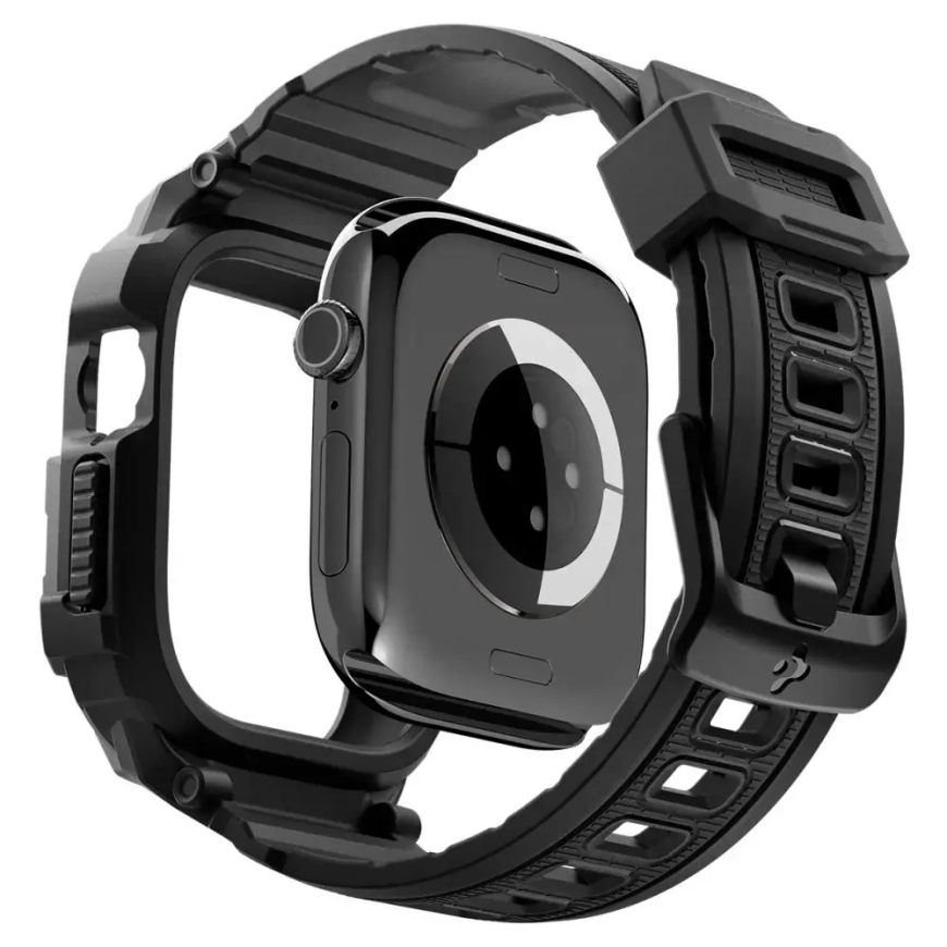 Spigen Rugged Armor Pro smartwatch case for Apple Watch 12 (42 mm) | black – 4