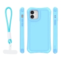 Safepop telefono dėklas su dirželiu iPhone 12 | iPhone 12 Pro mėlynas Safepop telefono dėklas su dirželiu iPhone 12 | iPhone 12 Pro mėlynas