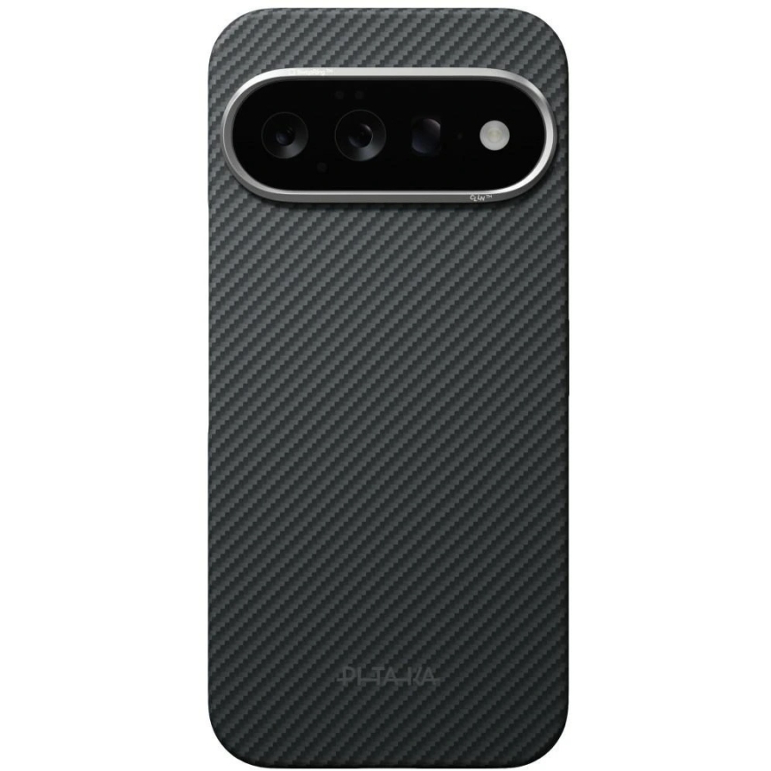 PITAKA Edge Case -kuori Google Pixel 11:lle musta harmaa