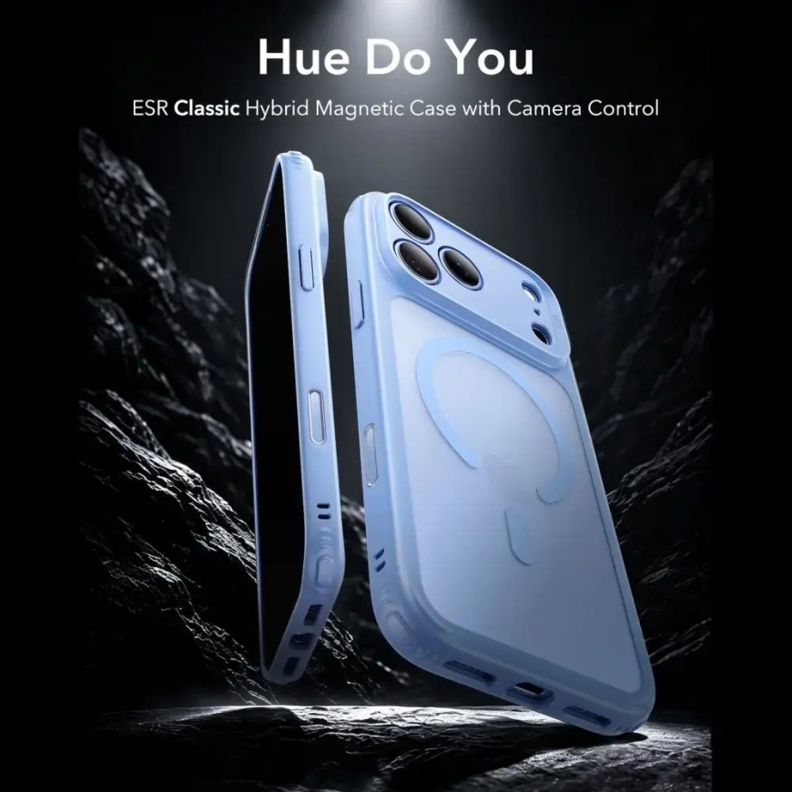 ESR CLASSIC HYBRID telefoni ümbris MagSafe toega telefonile iPhone 17 Pro | iPhone 18 Pro sinine – 2