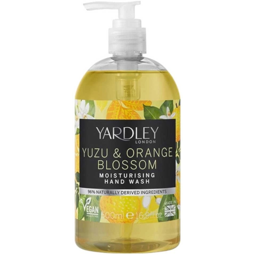 Гель для мытья рук Yardley Yuzu & Апельсиновый Цветок, 500 мл