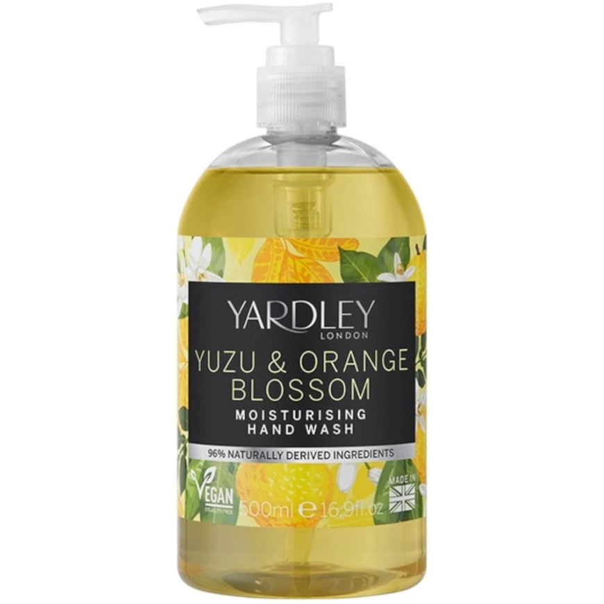 Yardley Yuzu & Appelsiininkukka Puhdistava Käsigeeli, 500 ml – 3