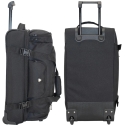 ПРЕМИУМ КУПЕРОВЫЙ ЧЕМОДАН TROLLEY T5607-0 Черный SEMI LINE