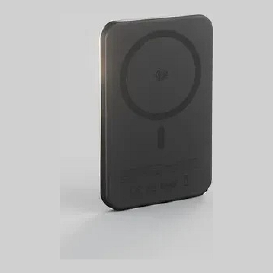 Carruzzo ZENS ZEPP11B/00 portatīvais lādētājs 10000 mAh Bezvadu uzlāde Melns