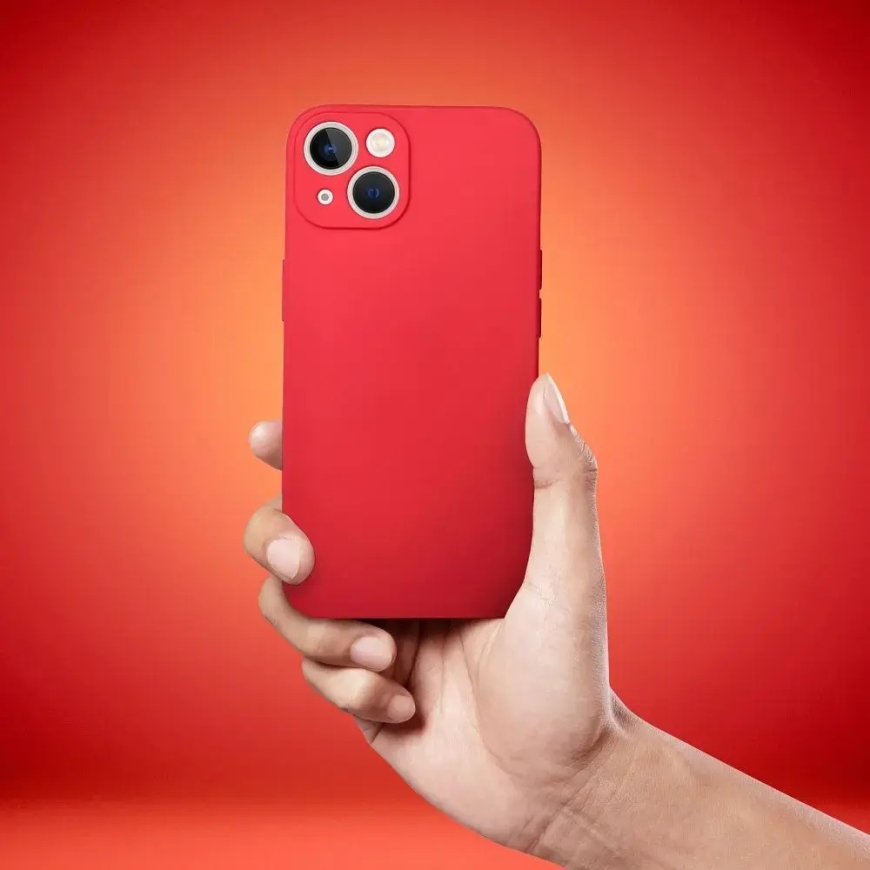 Suojakuori iPhone 17 Pro / 18 Pro pehmeä punainen – 3