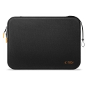 Tech-Protect Hardpouch nešiojamojo kompiuterio dėklas 15"/16" juodas/oranžinis Tech-Protect Hardpouch nešiojamojo kompiuterio dėklas 15"/16" juodas/oranžinis