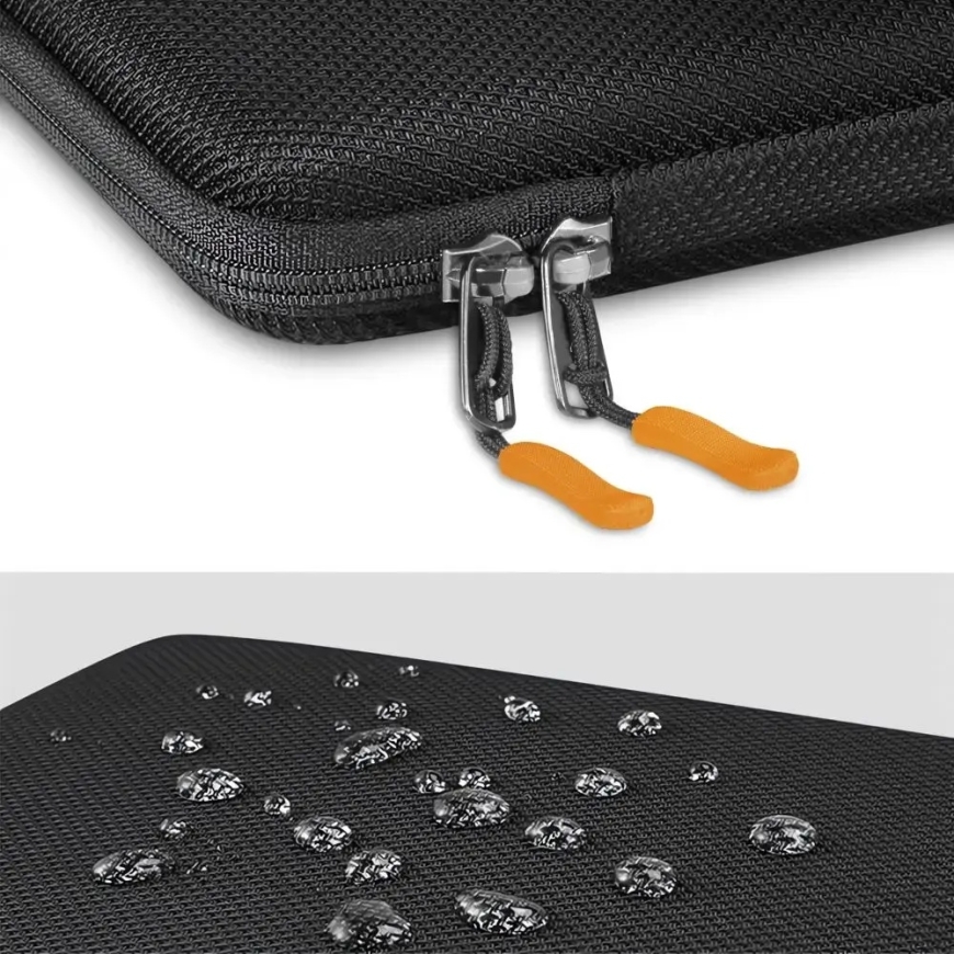 Tech-Protect Hardpouch laptop sleeve 15"/16" black/orange – 4