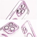 Electro Mag maciņš ar MagSafe atbalstu telefonam iPhone 16e rozā Electro Mag maciņš ar MagSafe atbalstu telefonam iPhone 16e rozā