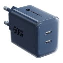 Зарядное устройство Forcell F-Energy GaN III Crystal Color | 60W | GaN, PPS | USB-C | с кабелем USB-C на USB-C в комплекте | тём Зарядное устройство Forcell F-Energy GaN III Crystal Color | 60W | GaN, PPS | USB-C | с кабелем USB-C на USB-C в комплекте | тём