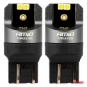 LED CANBUS PRO serija 7443 W21/5W 4x3030 SMD Balta 12/24V AMIO-03591