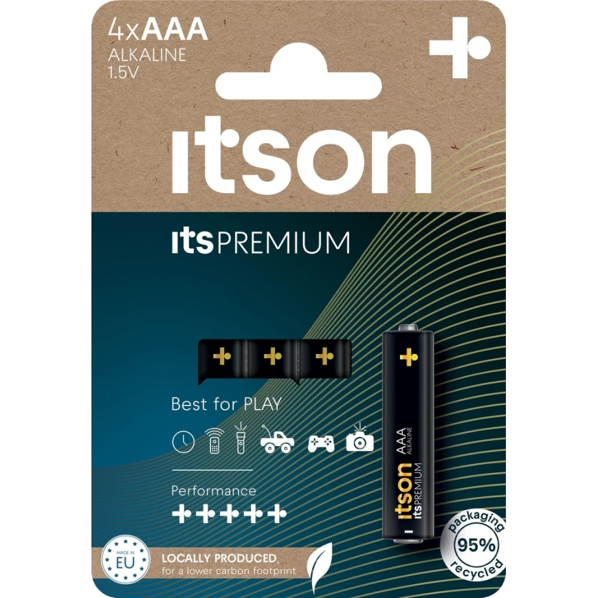 Paristo - itson itsPREMIUM LR03IPR/4CP 4 kpl Setti