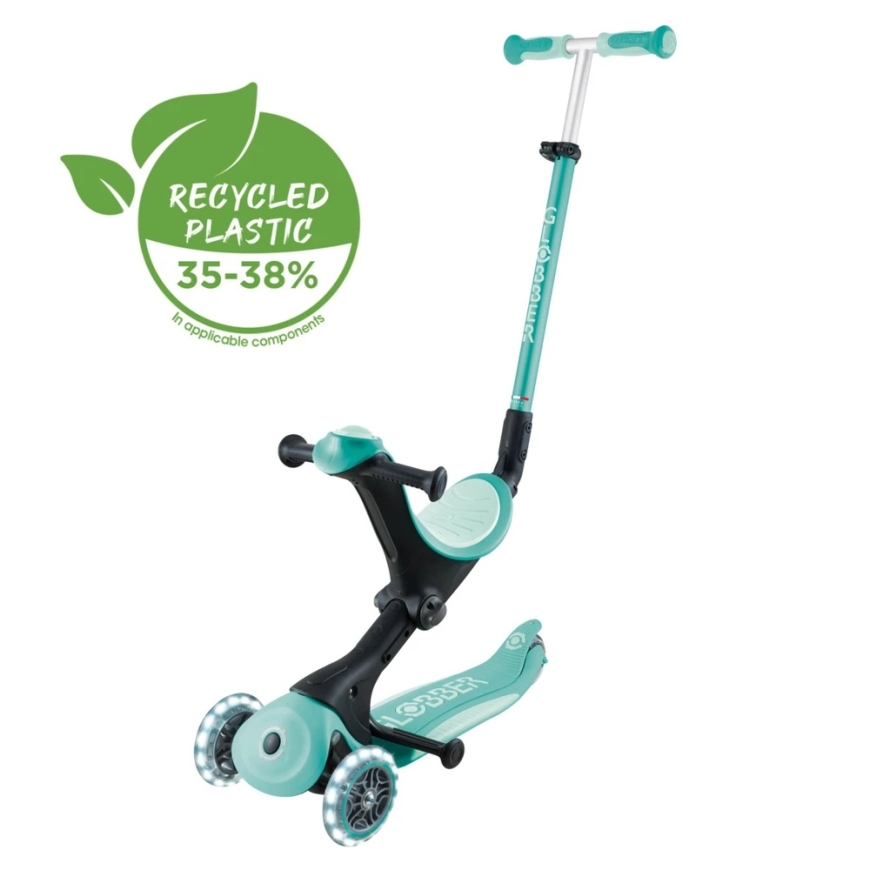GLOBBER Go Up Deluxe Lights skūteris