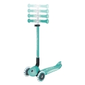 Paspirtukas GLOBBER Go Up Deluxe Lights, mėtų spalvos, 748-706 Paspirtukas GLOBBER Go Up Deluxe Lights, mėtų spalvos, 748-706