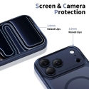 TECH-PROTECT MAGPEAK MAGSAFE CC чехол для телефона iPhone 17 Pro Max синий TECH-PROTECT MAGPEAK MAGSAFE CC чехол для телефона iPhone 17 Pro Max синий