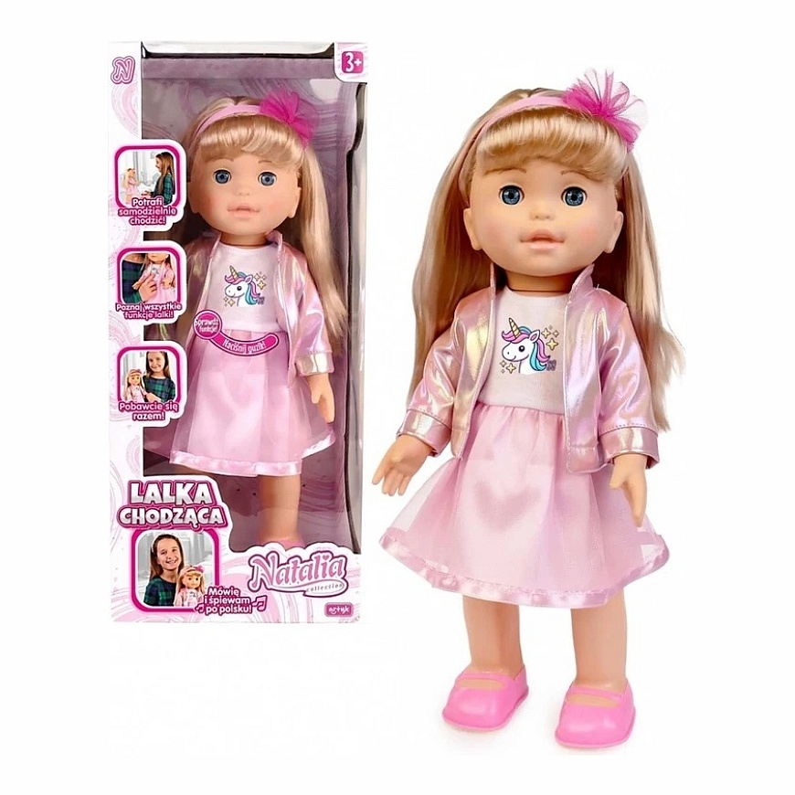 Artyk Leļļa Natalija Gājējlēle 40 cm