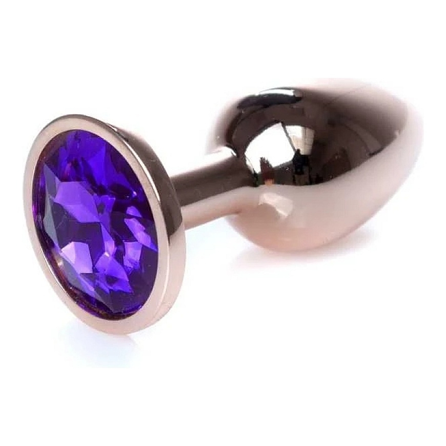 B Series Heavyfun B Series Heavyfun Anal Plug Decorated with Crystal, Metal, 7 cm – 3
