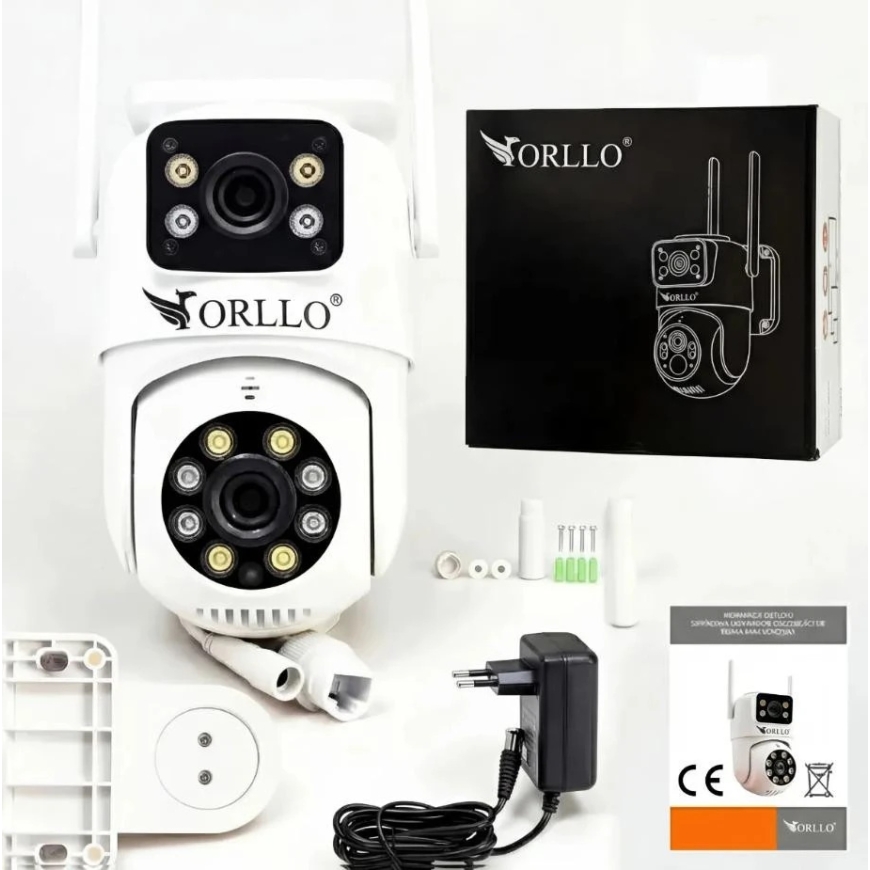 Hilook IP Camera Orllo TZ19 DUAL 4MP + 4MP Wi-Fi 4K AI – 4