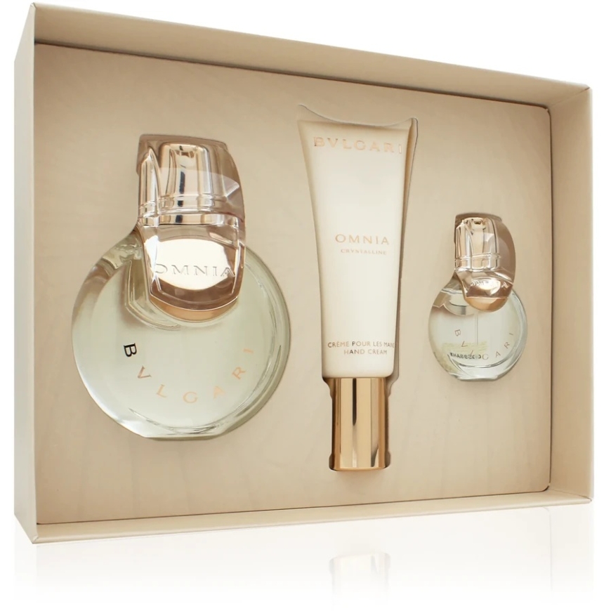 Bvlgari Bulgari Omnia Crystaline dāvanu komplekts sievietēm (EDT, 100 ml + roku krēms, 40 ml + EDT, 15 ml) – 2
