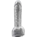 Darkmuscle Dildo realistic penis with testicles suction cup 19 cm