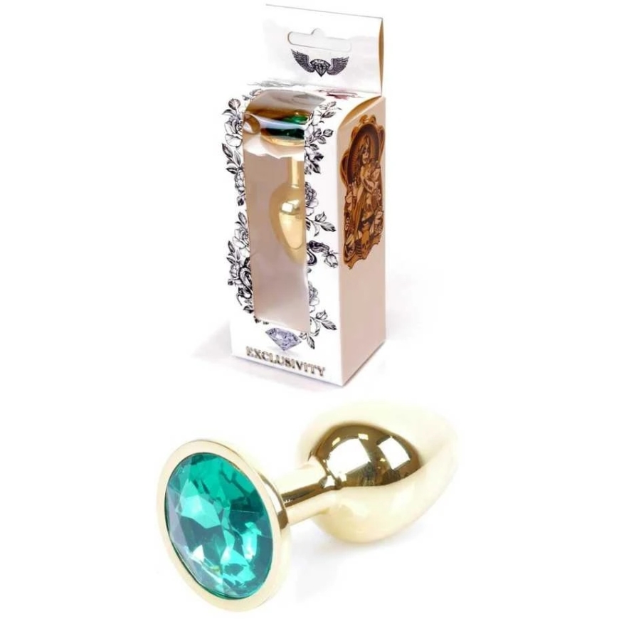 B-sarja Heavyfun Plug-Jewellery Gold PLUG- Vihreä
