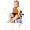 Babytolove „Easy UP“ paaukštinimo kėdutė – mėlynos juostelės Babytolove „Easy UP“ paaukštinimo kėdutė – mėlynos juostelės