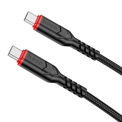 Hoco X59 data transfer and charging cable | USB-C to USB-C | PD, QC | 60W | 1m | black