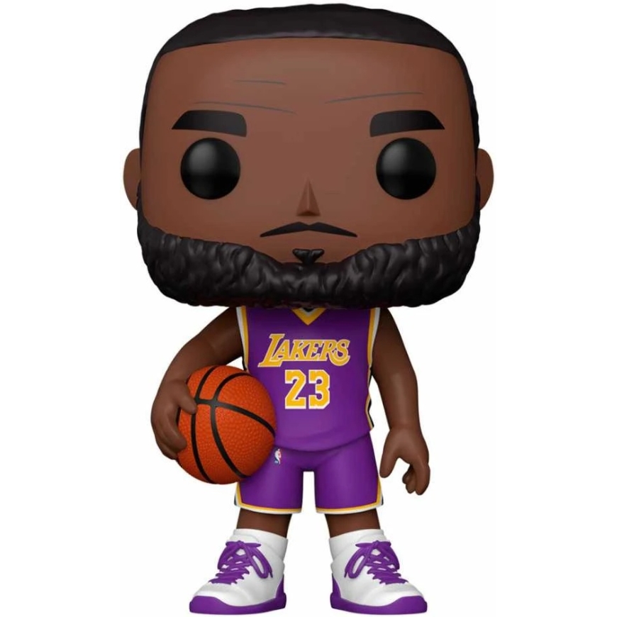 FUNKO POP! Виниловая фигурка: NBA: LA Lakers - Леброн Джеймс, 25 см – 2