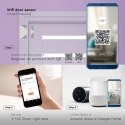 V-tac WIFI magneettinen kontaktisensori, valkoinen, yhteensopiva AMAZON ALEXA:n ja GOOGLE HOME:n kanssa V-tac WIFI magneettinen kontaktisensori, valkoinen, yhteensopiva AMAZON ALEXA:n ja GOOGLE HOME:n kanssa