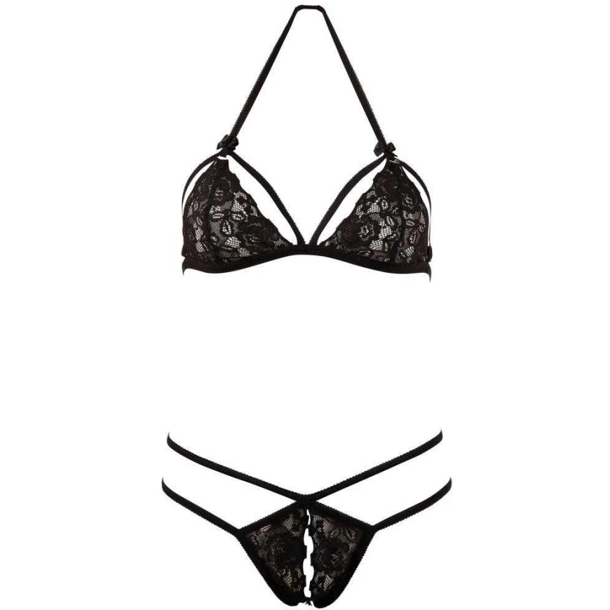 Cottelli Lace Set Black L – 5