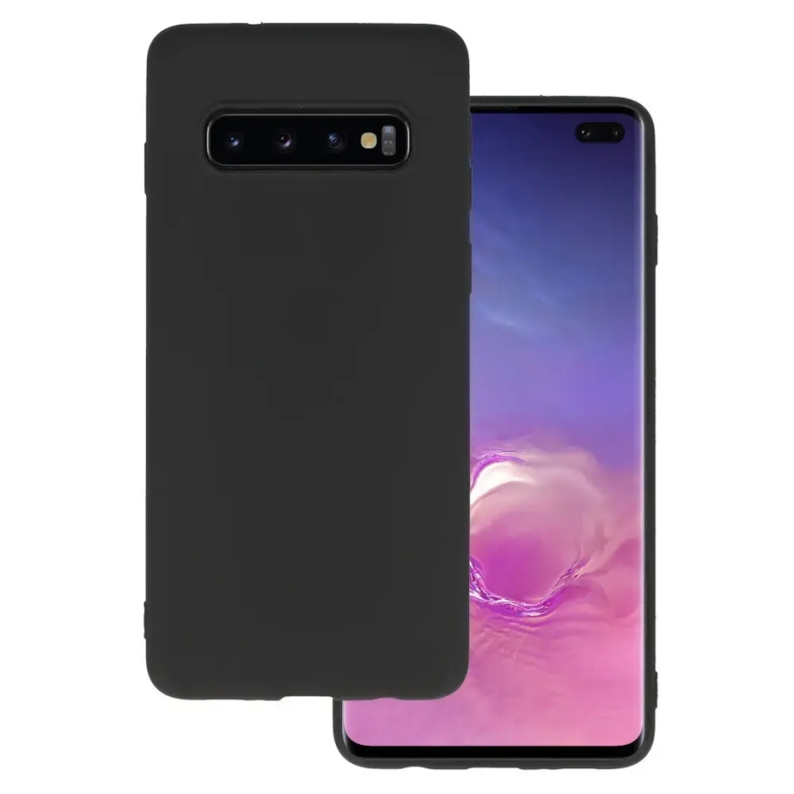 MATT galinis dėklas SAMSUNG GALAXY S10 juodas