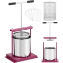 Royal Catering Hedelmämehumahtaja, Viinipuristin, 12 l + 5 pussit