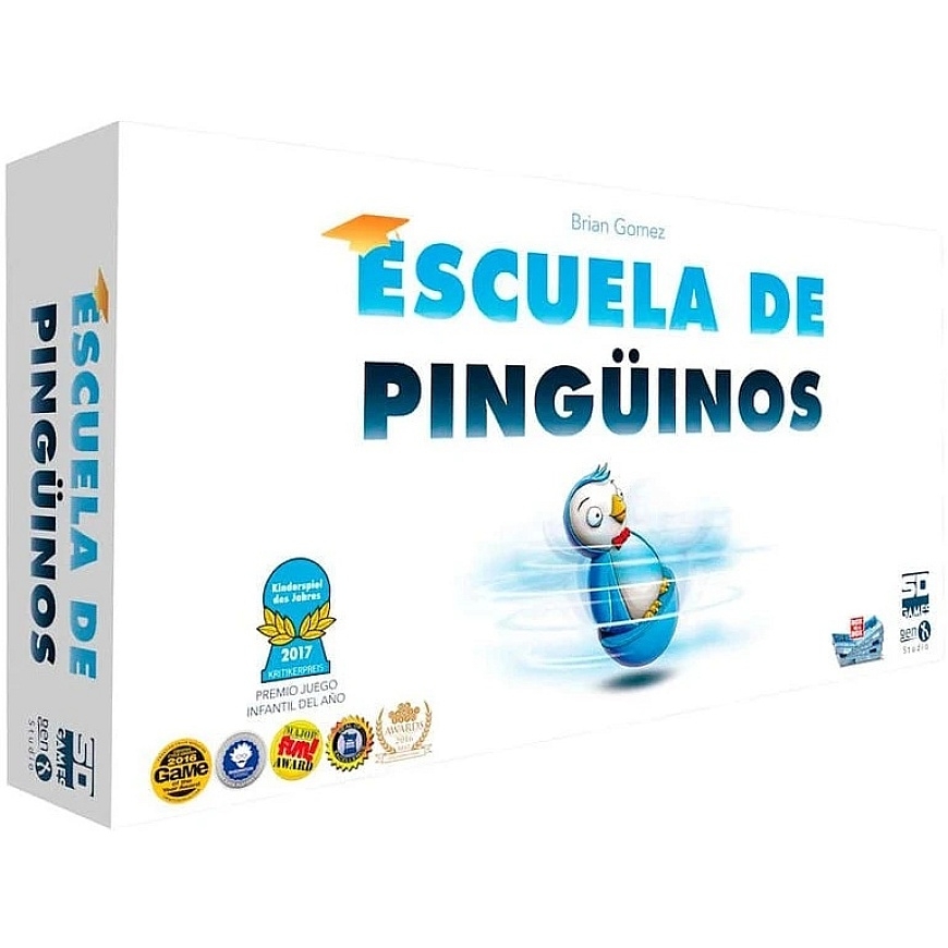 Sd Games Spanish School of Penguins Edition Kinderspiele board game