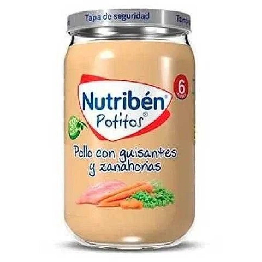 Nutribén Курица с горошком и морковью 235г – 2