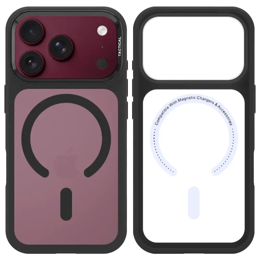 Tactical MagForce Hyperstealth 3.0 telefoni ümbris MagSafe toega iPhone 17 Pro | iPhone 18 Pro must – 4