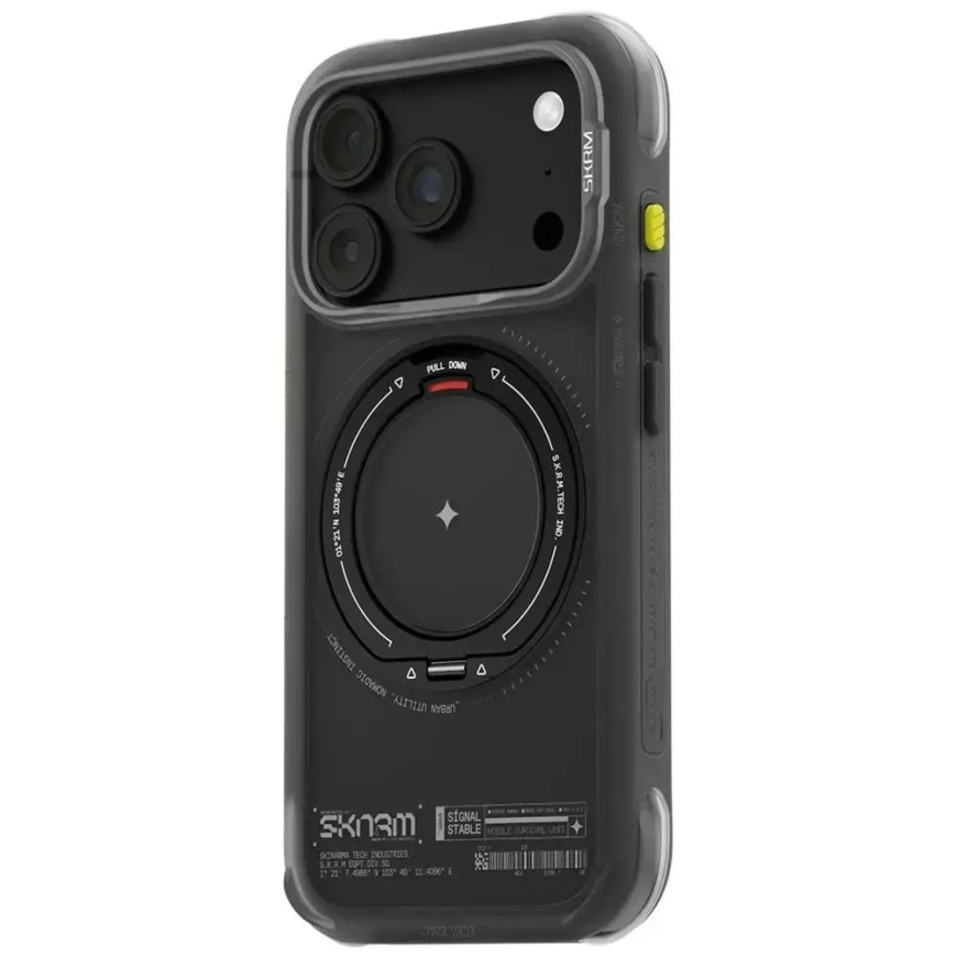 Чехол Skinarma Atlas MagSafe + вращающаяся подставка для iPhone 18 Pro / 17 Pro черный – 3