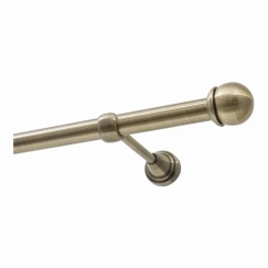 Decastyl ONE CORNICE FI 19 MM ANTIQUE BRASS 480 CM ROD MAX KOWALSKI