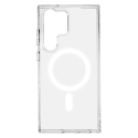 Pret triecienu 1,5 mm Mag korpuss Samsung Galaxy S23 Ultra, caurspīdīgs ar lielu caurumu Pret triecienu 1,5 mm Mag korpuss Samsung Galaxy S23 Ultra, caurspīdīgs ar lielu caurumu