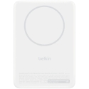 Belkin BoostCharge magneettinen langaton powerbank 5000 mAh, 15 W, Qi2, BPD011hqWH Belkin BoostCharge magneettinen langaton powerbank 5000 mAh, 15 W, Qi2, BPD011hqWH