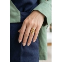 Emily Westwood Designer gold-plated stainless steel ring EWR260656G Emily Westwood Designer gold-plated stainless steel ring EWR260656G