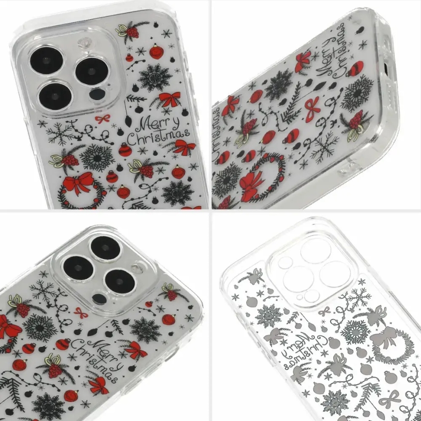TEL PROTECT Christmas Case for Samsung S23 Ultra Design 5 Clear – 4