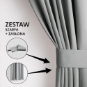 Hall kardin aasadega AmeliaHome 200 × 175 cm Hall kardin aasadega AmeliaHome 200 × 175 cm