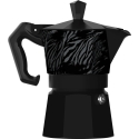 Bialetti Moka Express Juventus 3TZ (150 ml) melnā un baltā